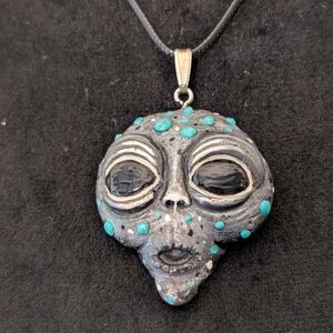 Alien Pendant Necklace